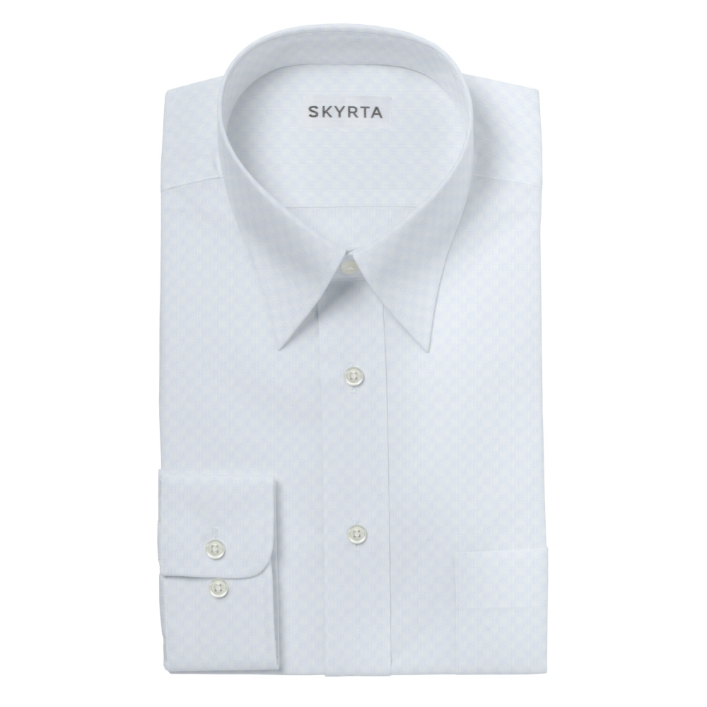 【29A5】 トリコット ドビー ドビーチェック (サックス)