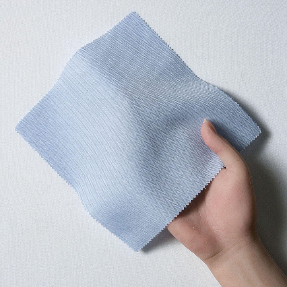 【2FH6】  ヘリンボーン ドビーストライプ (サックス)