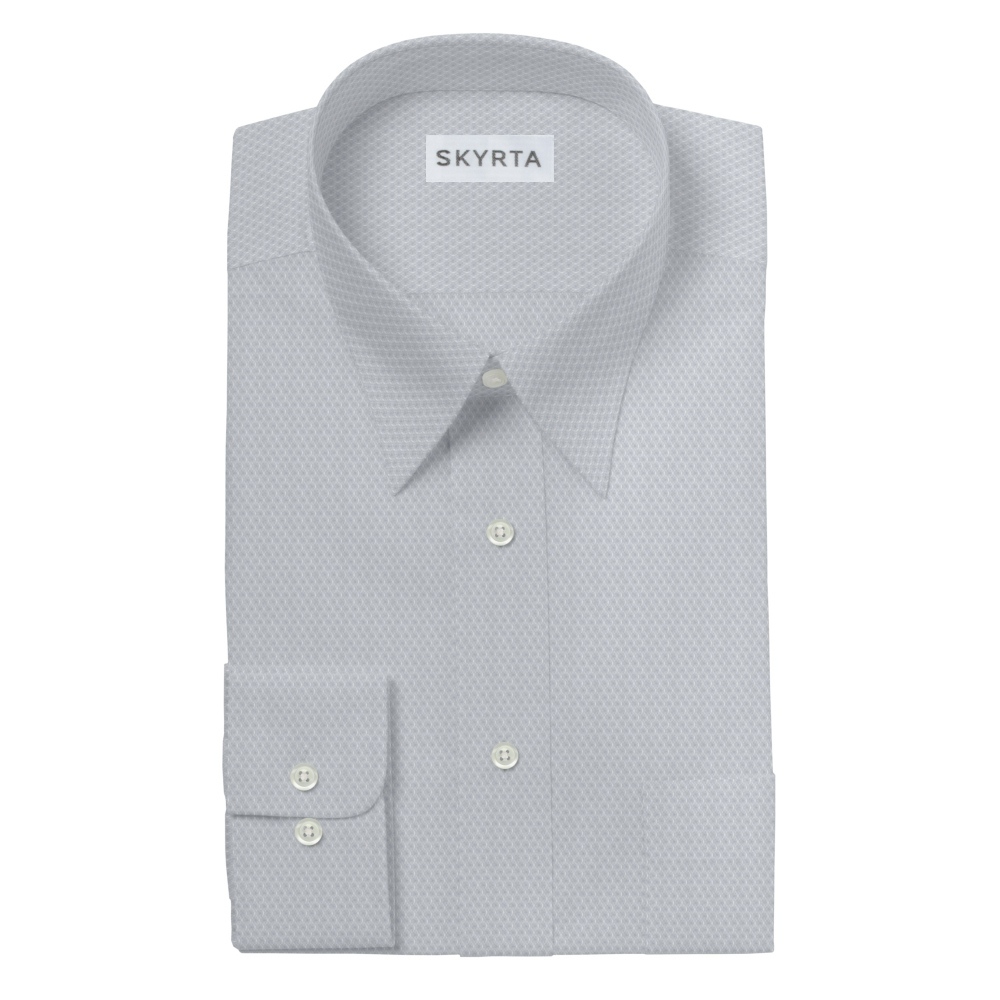 【2FH8】  ドビー デザイン (グレー)