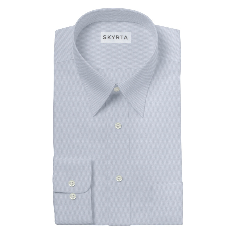 【2N54】 トリコット ドビー 無地 (サックス)